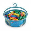 Cesta Pinzas Ropa W5 con 50 Pinzas incluidas