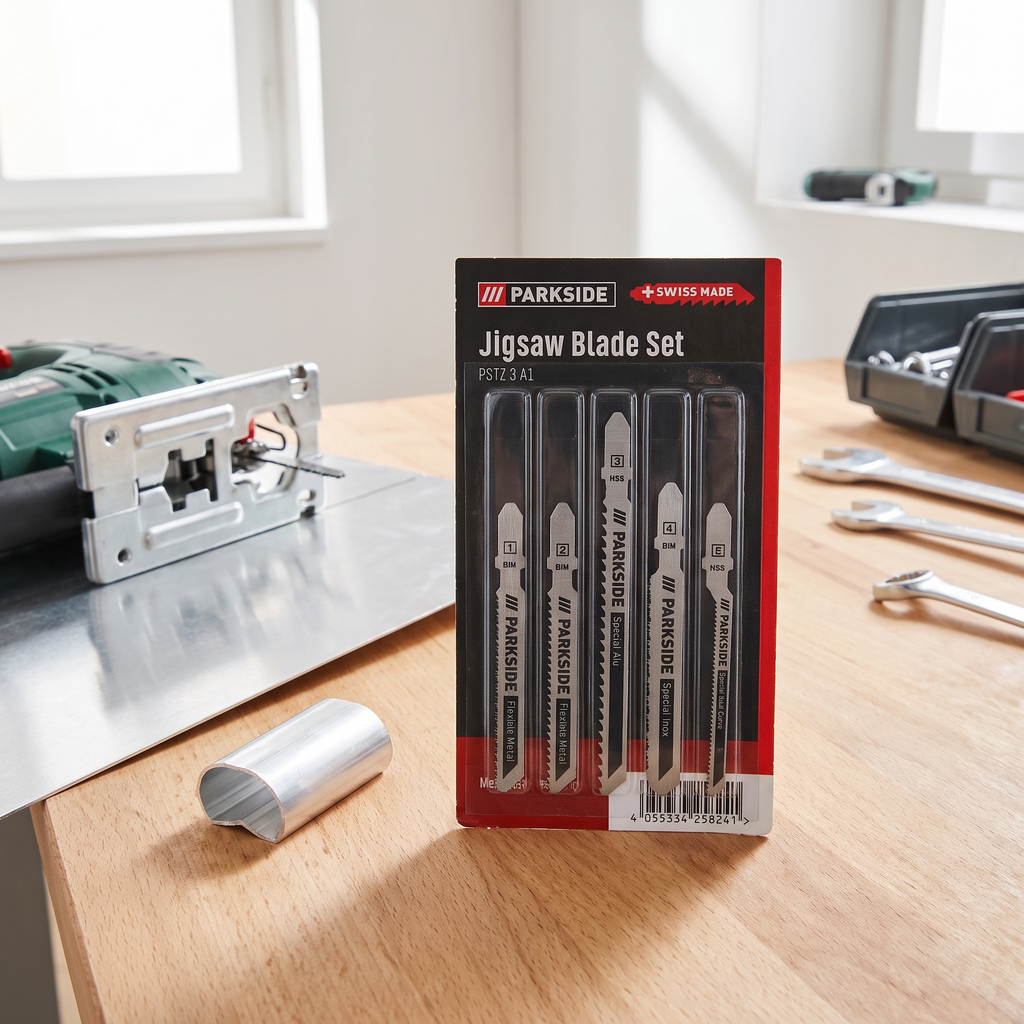 Parkside Set 5 Hojas Sierra Calar PSTZ 3 A1 para Metal