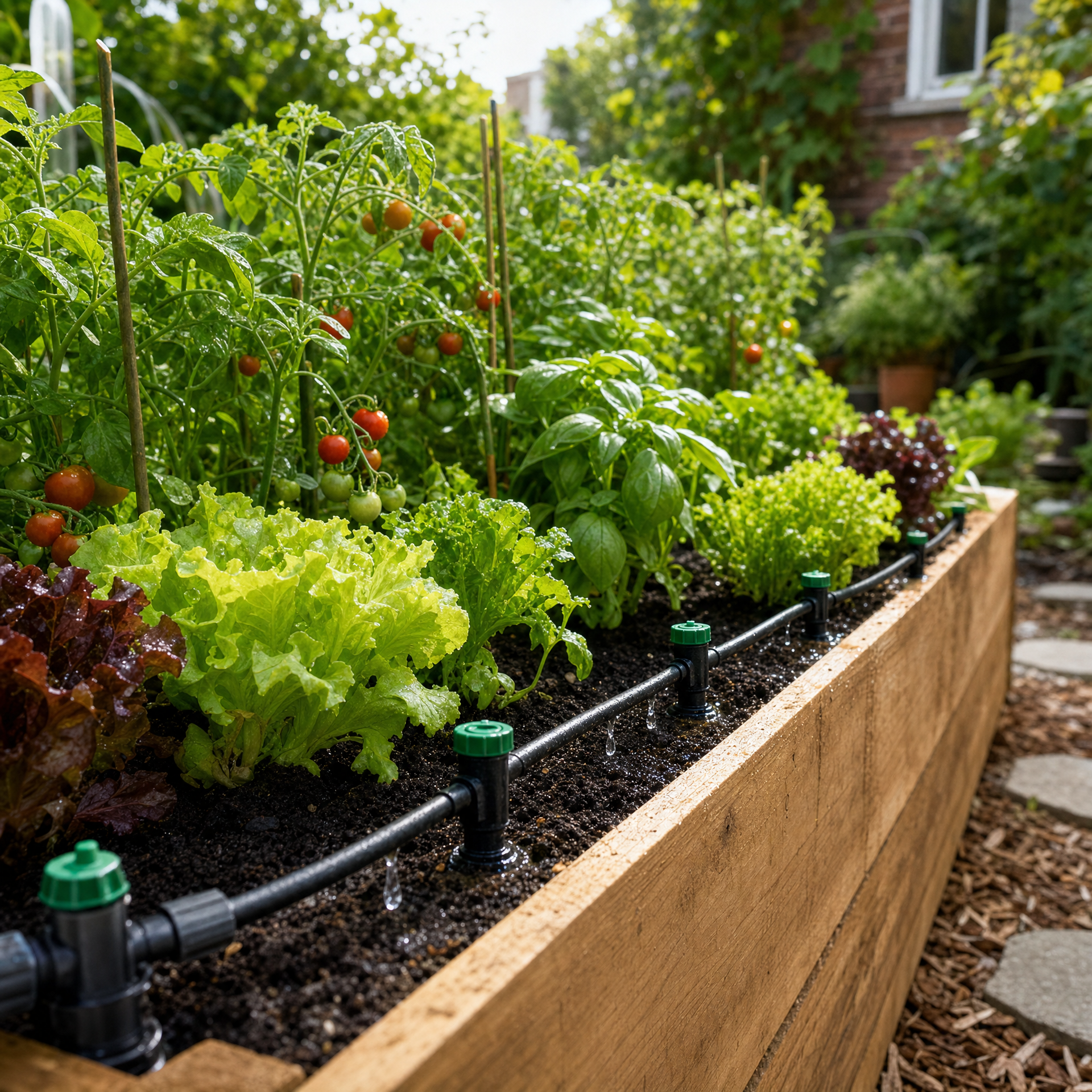 PARKSIDE Set de Riego por Goteo 80 Piezas
