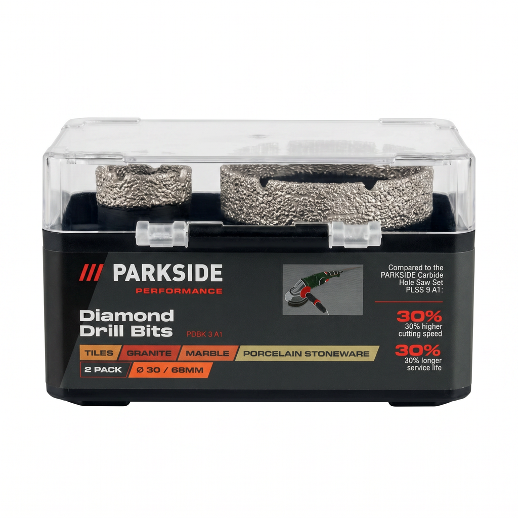 Brocas de Diamante Parkside Performance 2 uds
