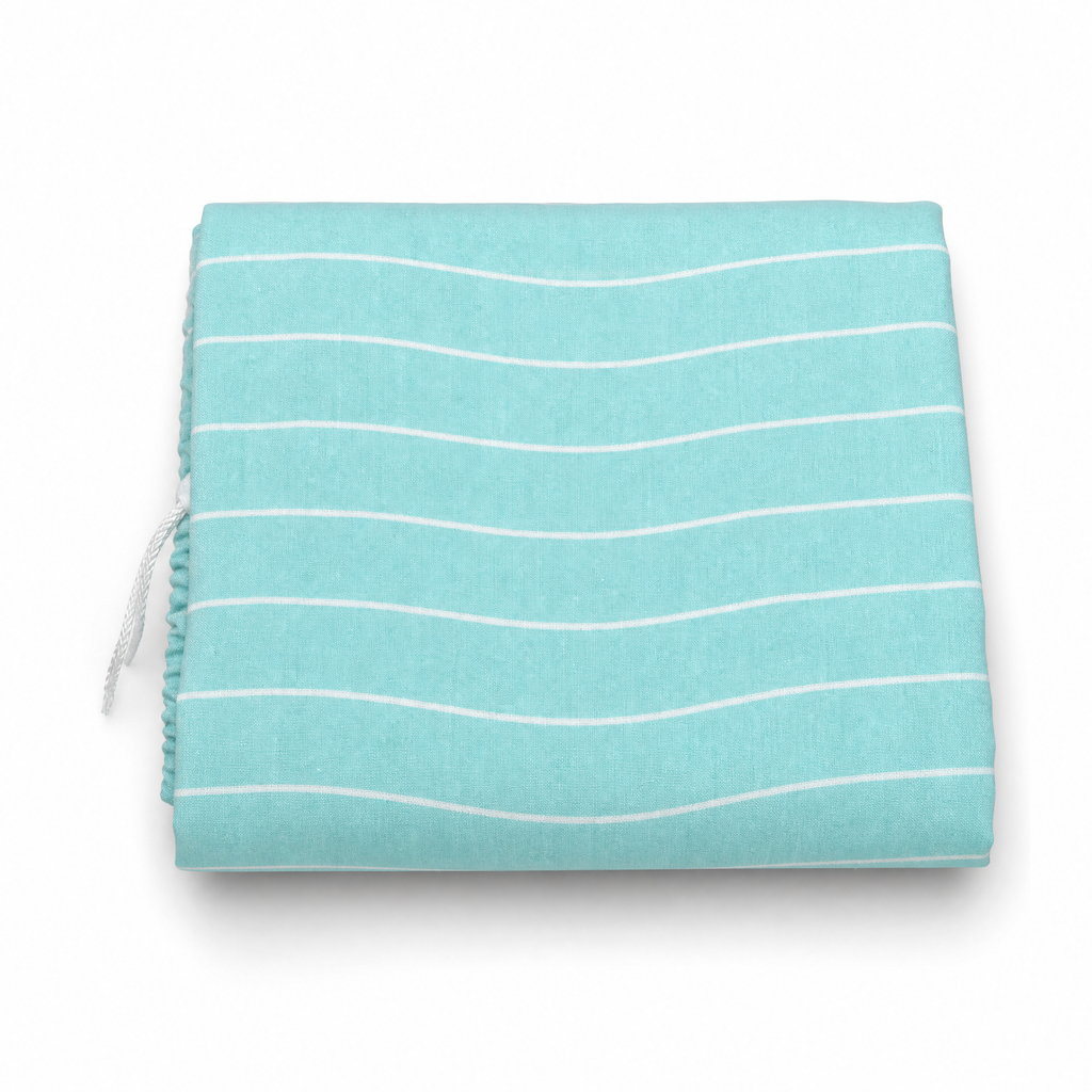 Funda AquaPur para tabla de planchar turquesa a rayas