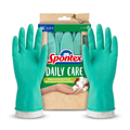 Spontex Daily Care Guantes de Limpieza Verdes Talla M