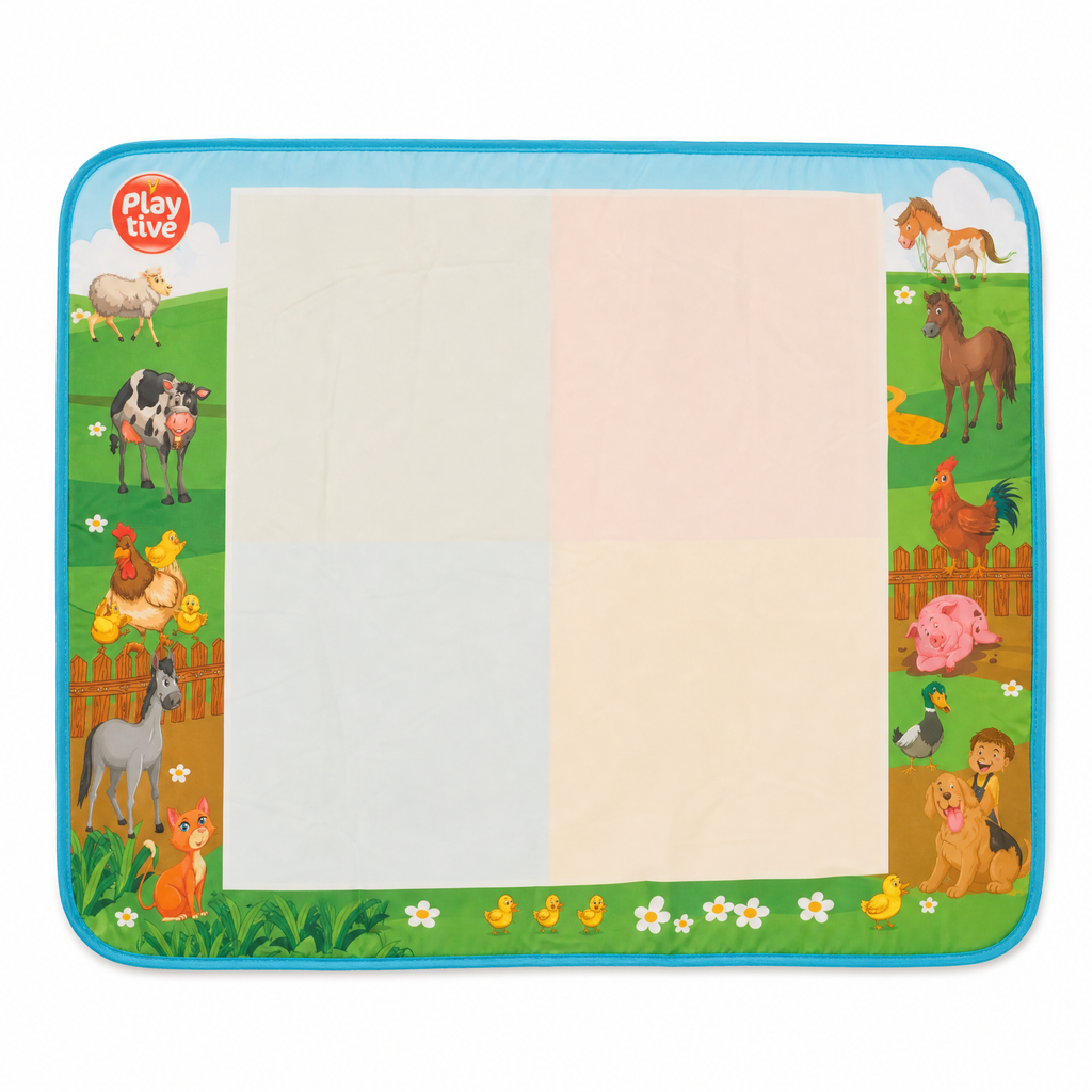 Playtive Alfombra Mágica Agua Granja