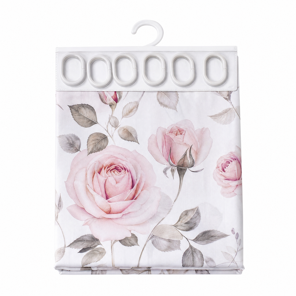 Livarno Home Cortina Ducha Diseño Rosas