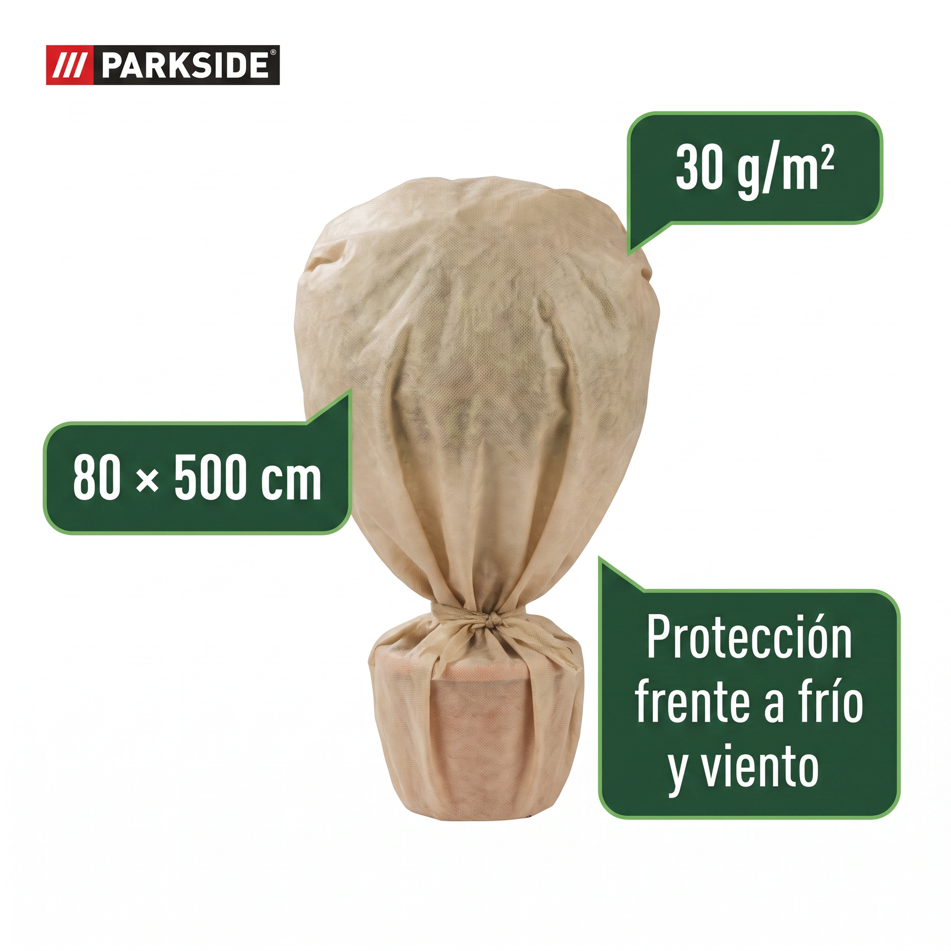 Parkside Velo Protector contra Heladas 80 × 500 cm