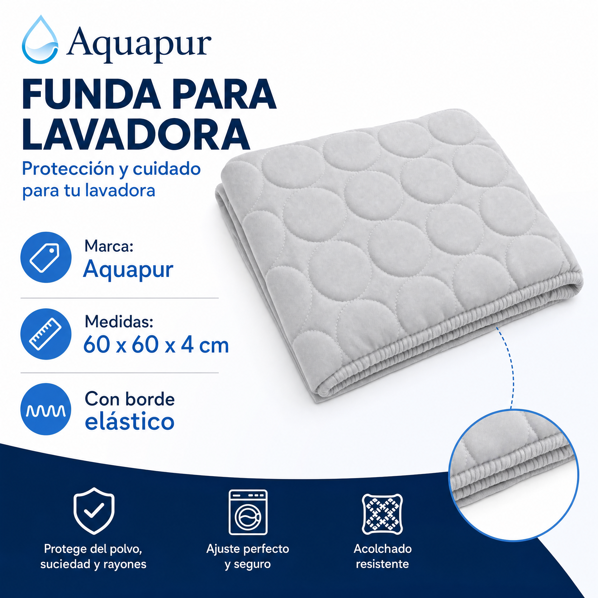 Aquapur Funda para lavadora