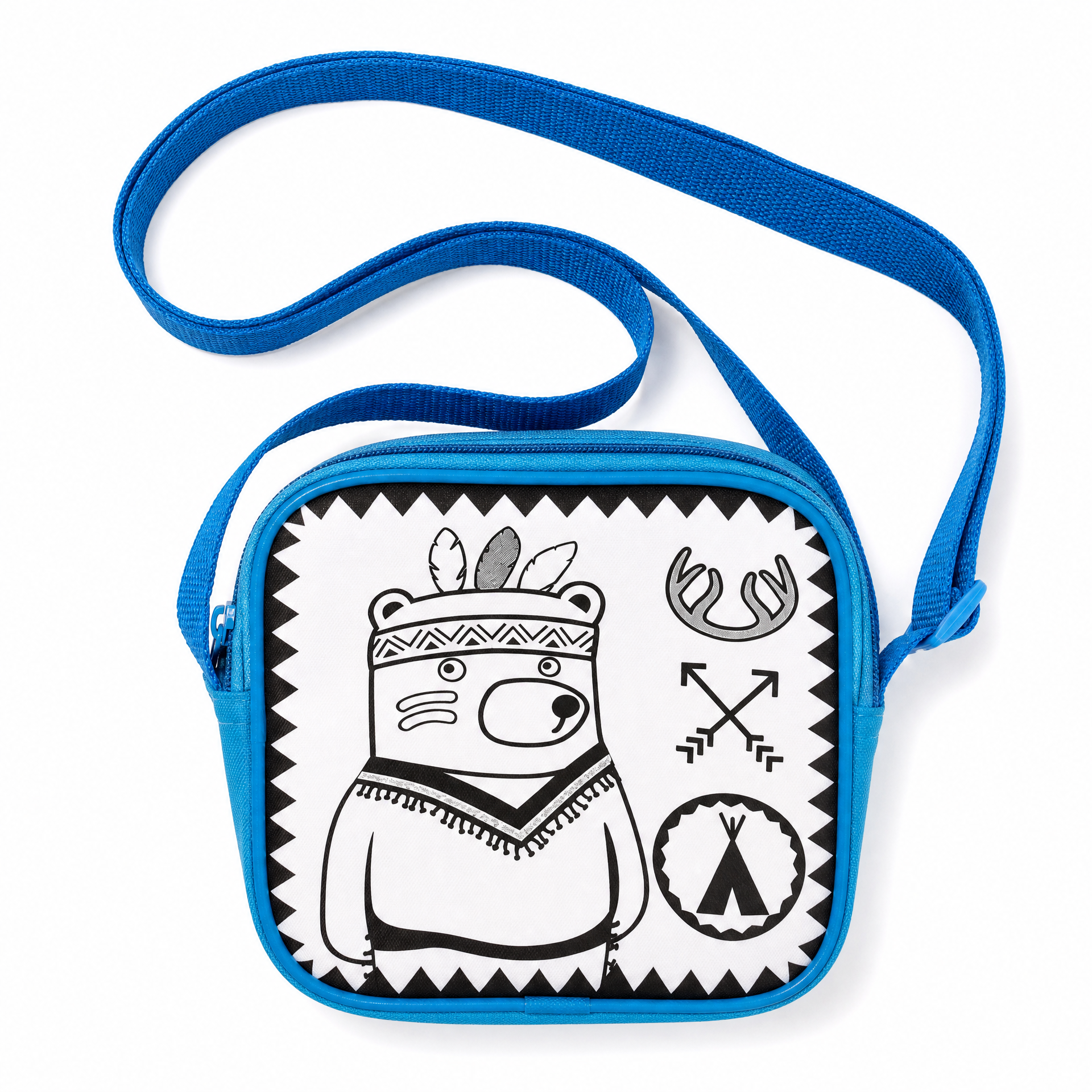 Crelando Bolso Bandolera Infantil para Pintar