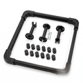 Livarno Home Barra Flexible para Cortina de Ducha Negra