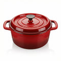 Cazuela Hierro Fundido SilverCrest 2.4L Roja