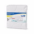 Aquapur Funda acolchada para tapa superior de lavadora con costuras circulares