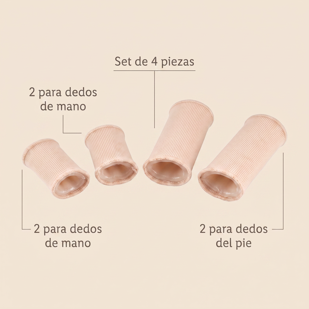 Sensiplast Set de 4 Vendas para Dedos de Mano y Pie