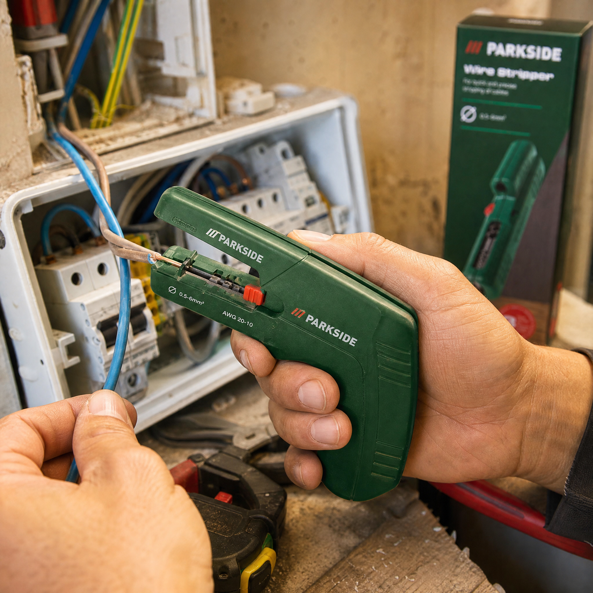 Parkside Pelacables Wire Stripper 0.5-6mm2
