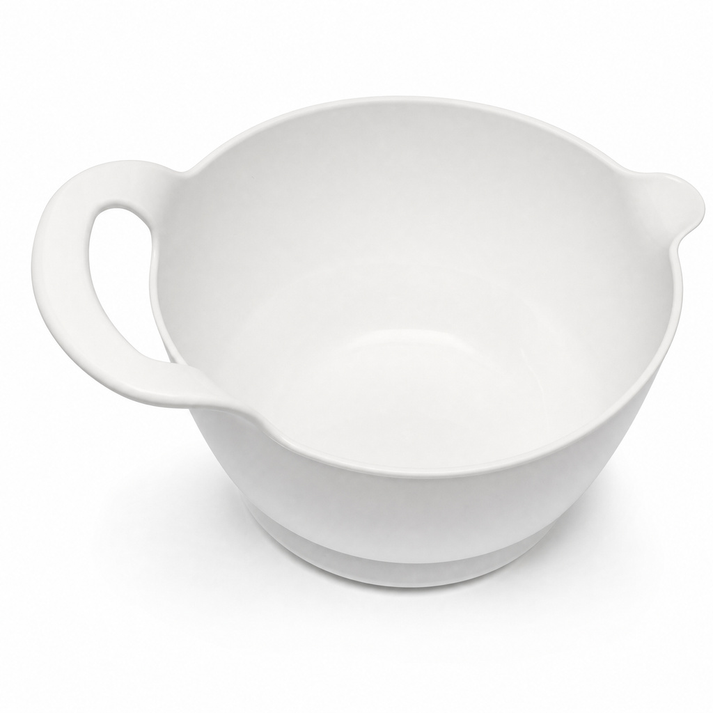 Bol de cocina con asa y pico vertedor