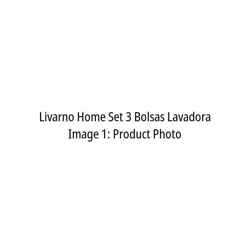 Livarno Home Set 3 Bolsas Lavadora