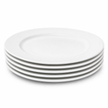 Set Platos Porcelana Blanca