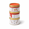 HOME CREATION Set de 3 Velas Apilables Vanilla Citrus