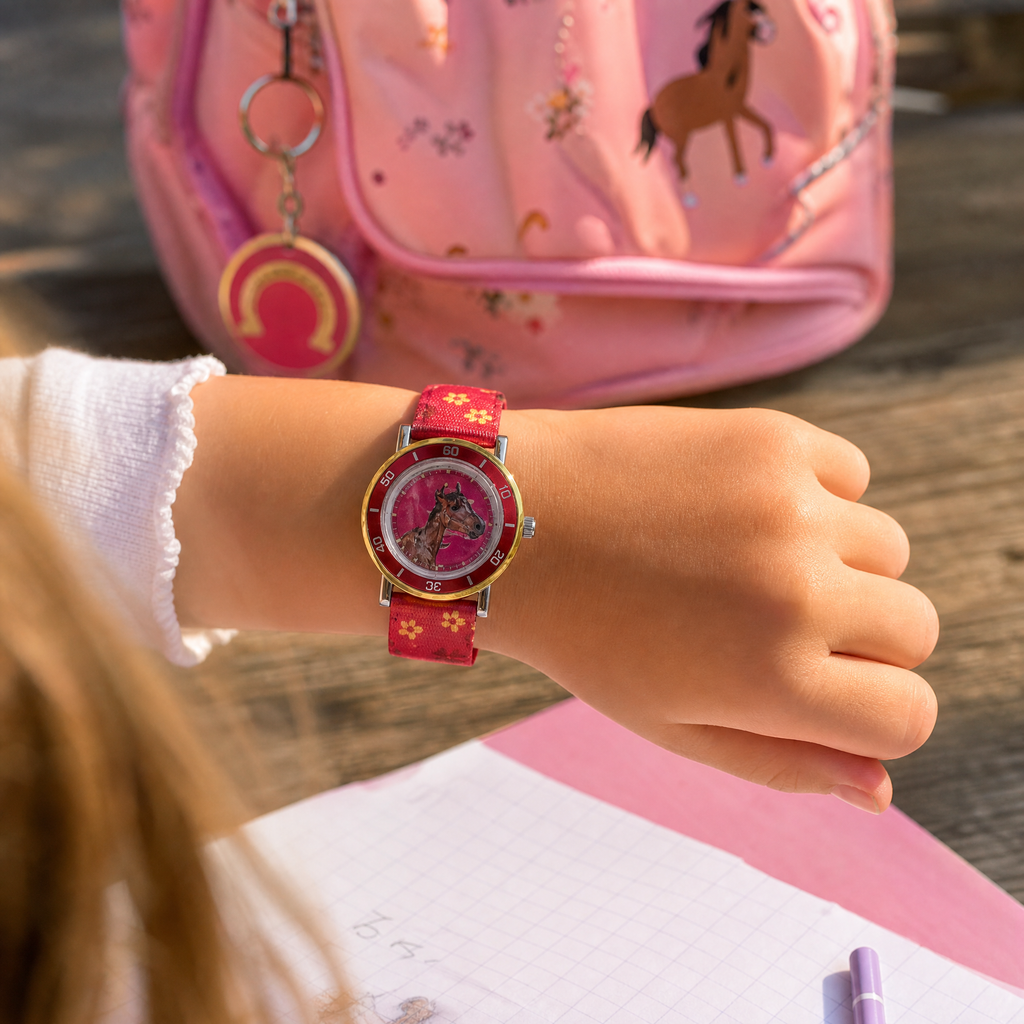 Reloj Infantil AURIOL con Llavero (Modelo Surtido)
