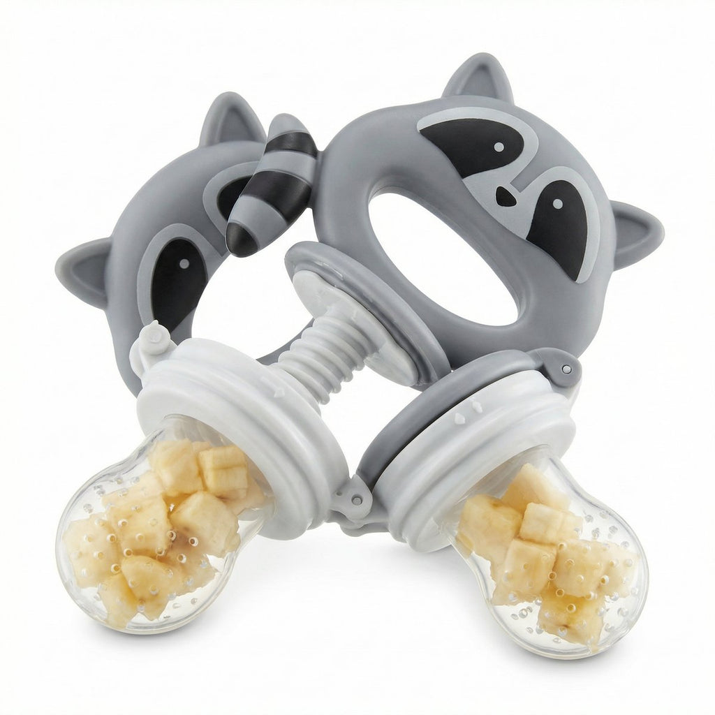 Set 2 Alimentadores Fruta Bebé Animales - Crofton