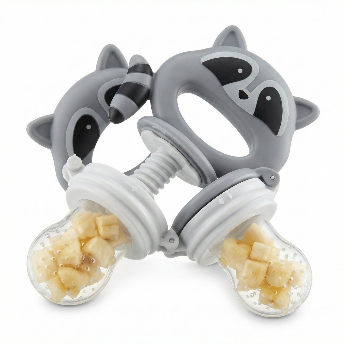 Set 2 Alimentadores Fruta Bebé Animales - Crofton
