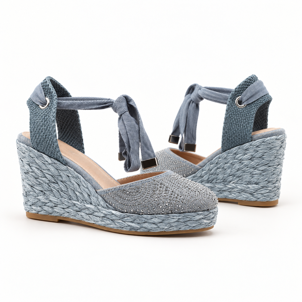 Alpargatas Alma Blue V23BL4050 Siena Jeans para mujer