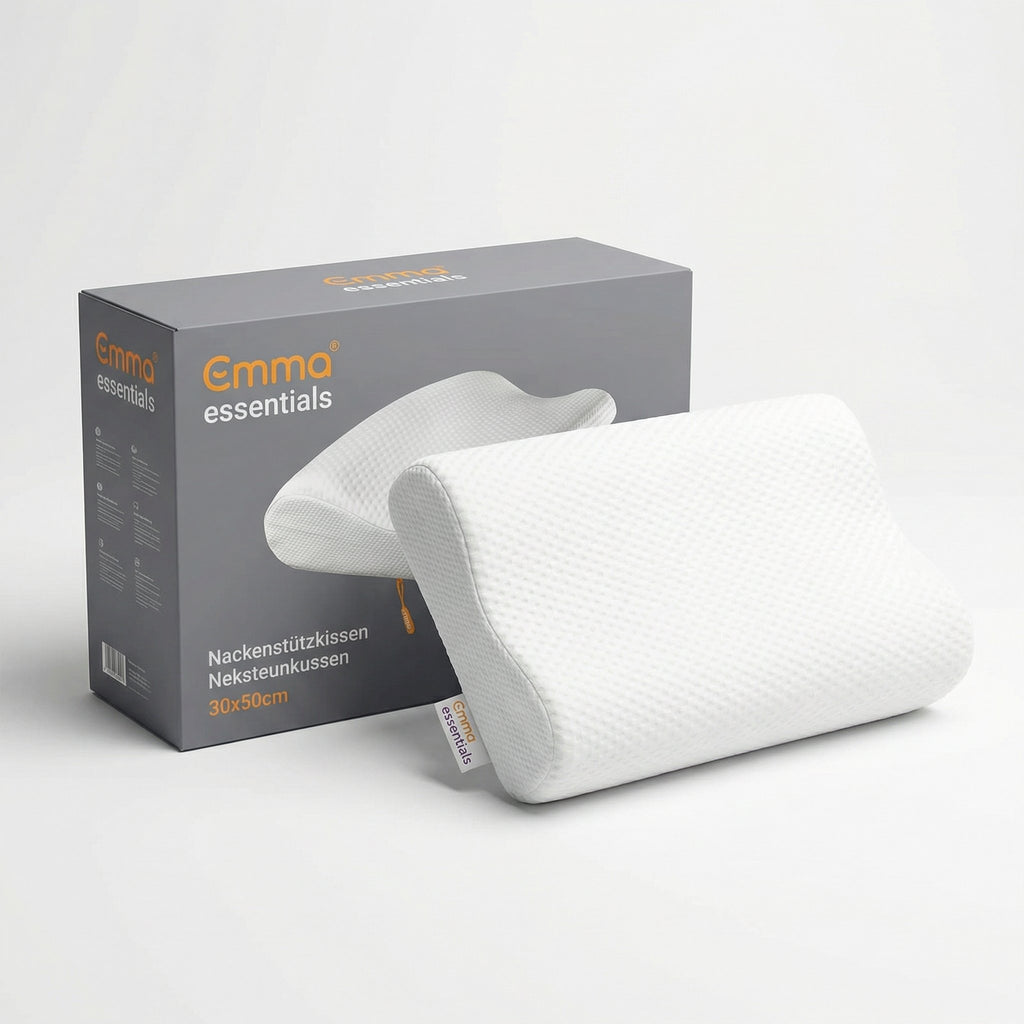 Almohada Cervical Viscoelástica 30x50cm - Emma Essentials