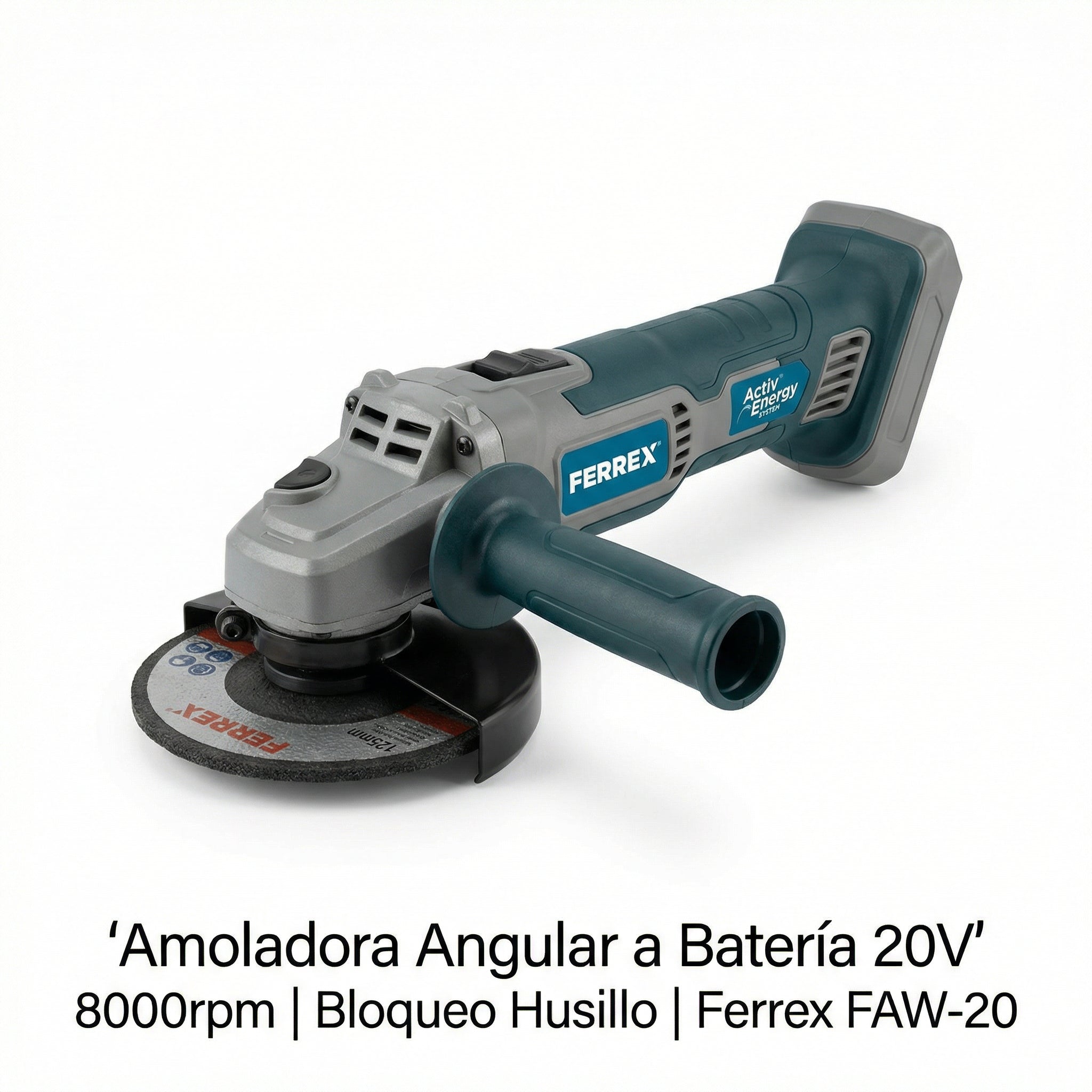 Amoladora Angular a Batería 20V 8000rpm FAW-20 | Ferrex