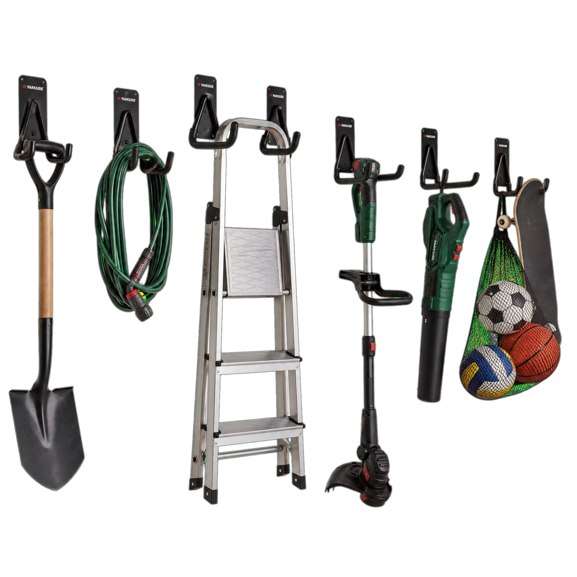 Parkside Hook Set Ganchos Pared Pack 2