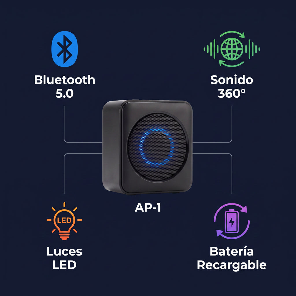 Altavoz Bluetooth Ap-1