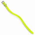 Collar Arcea Polytec de 16 mm amarillo fluorescente sobre fondo blanco