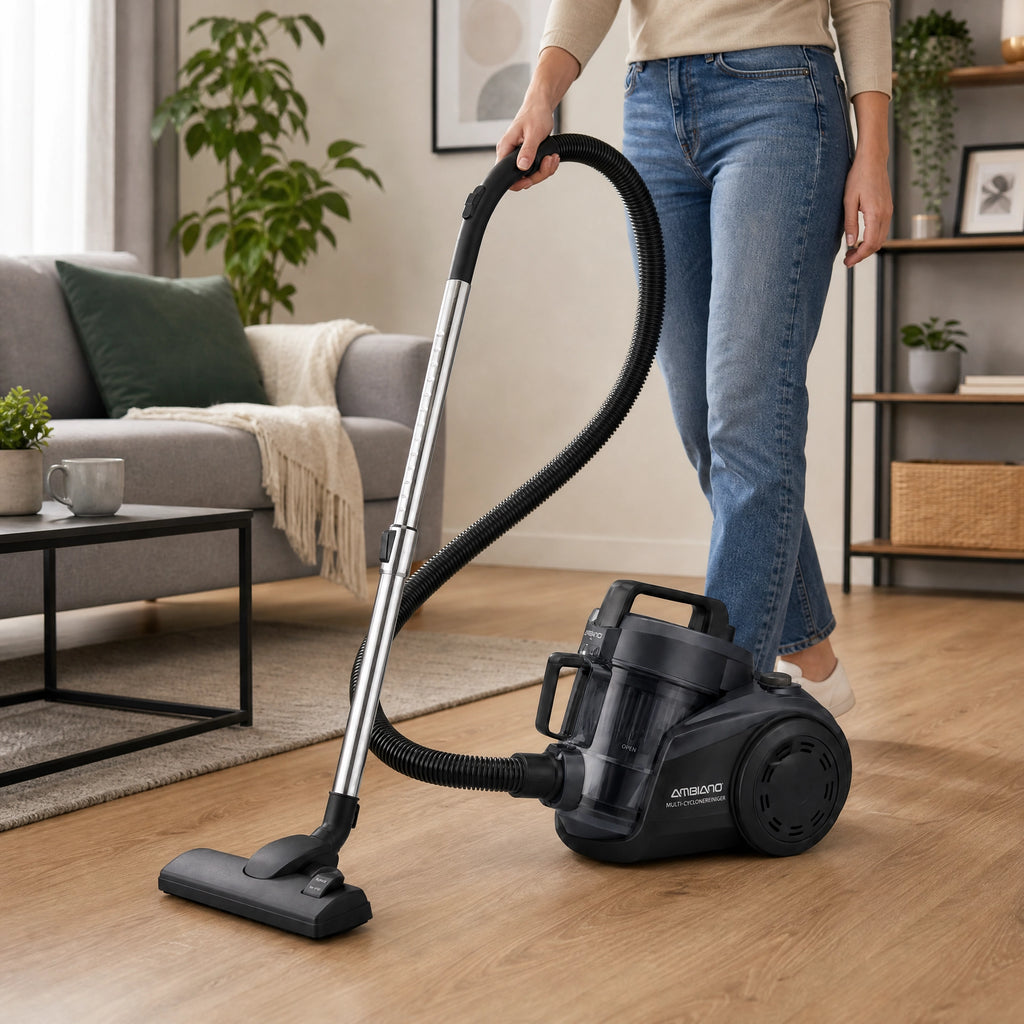 Aspirador Ambiano 850W - en uso en hogar