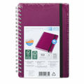 Cuaderno A5 United Office con Espiral Morado
