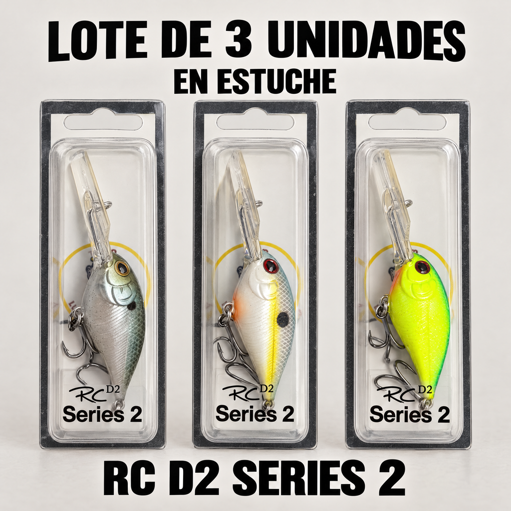 RC D2 Series 2 The Freak · señuelo duro