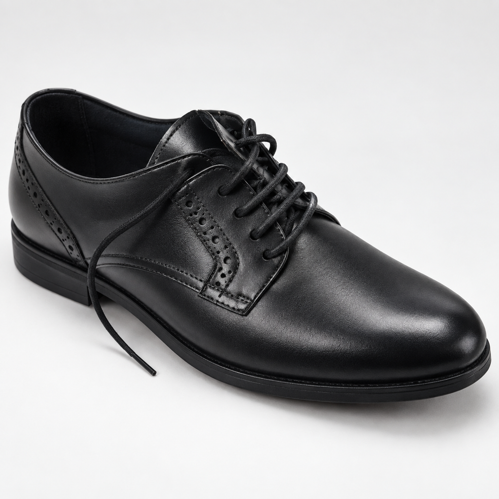 Detalle de los zapatos Baerchi 1401 negros