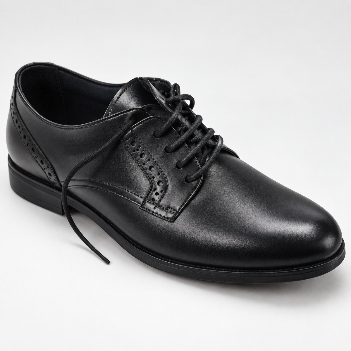 Detalle de los zapatos Baerchi 1401 negros