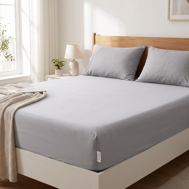 Sábana bajera Novitesse en cama lifestyle
