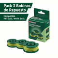 Pack 3 Bobinas de Repuesto para Desbrozadora PRTS 5 A1 | Parkside