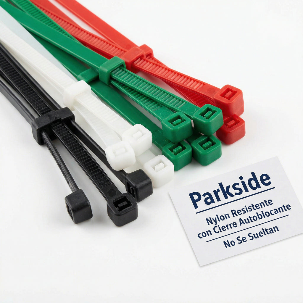 Pack Bridas de Cable Surtidas Múltiples Tamaños | Parkside