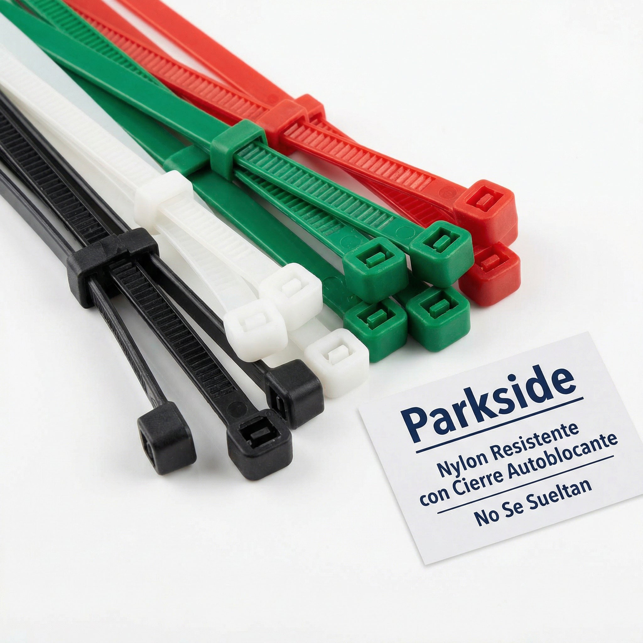 Pack Bridas de Cable Surtidas Múltiples Tamaños | Parkside