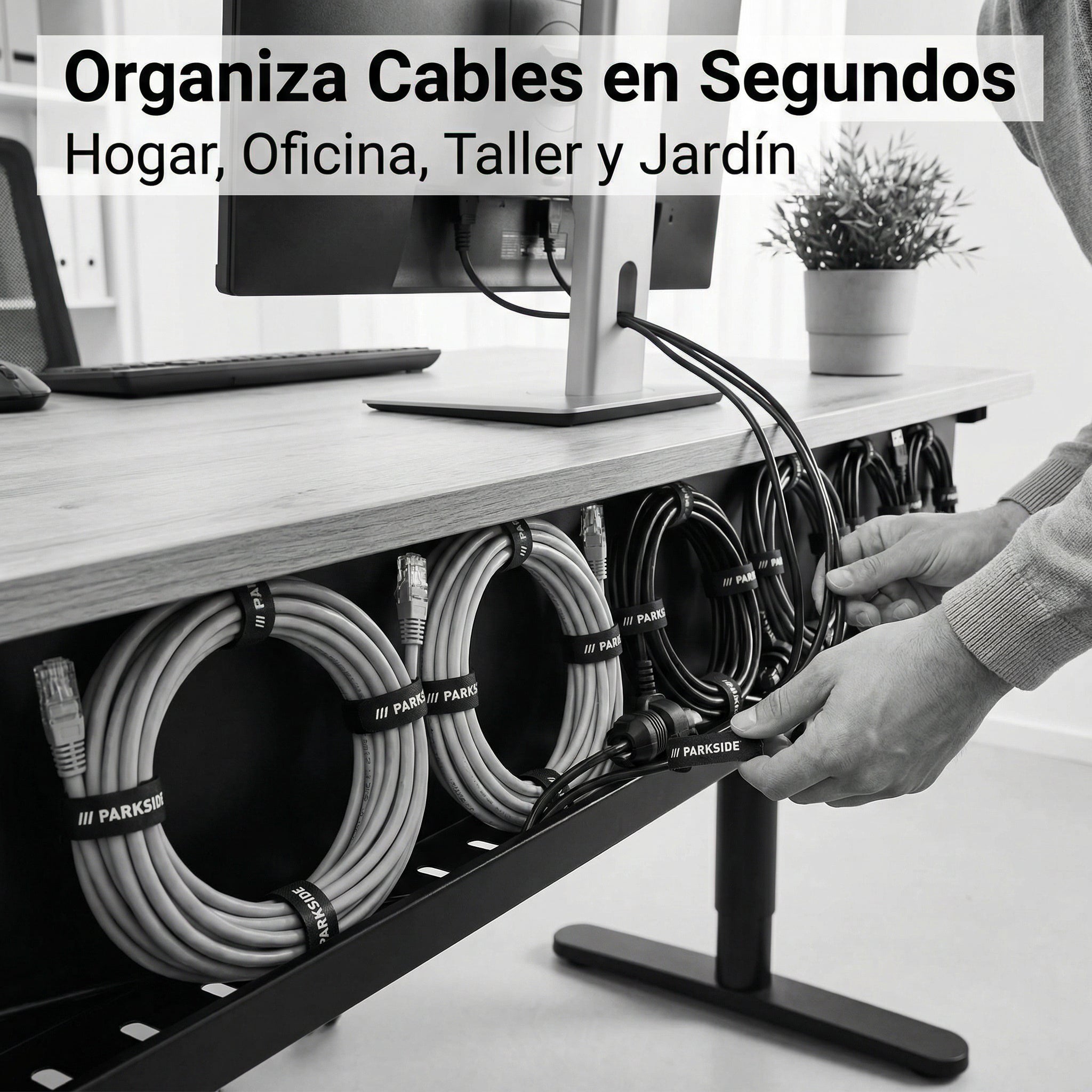 Pack Bridas de Cable Surtidas Múltiples Tamaños | Parkside