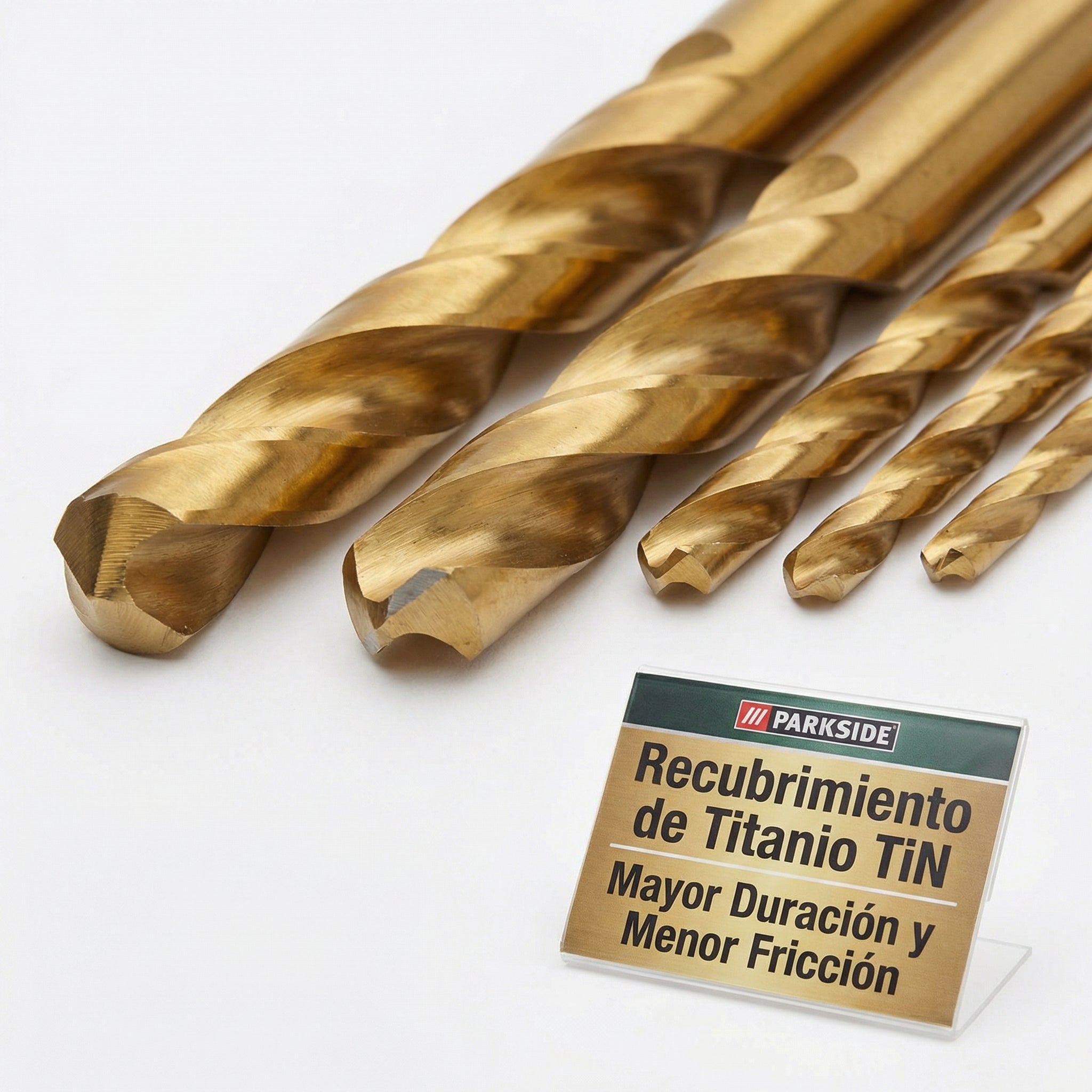 Set Brocas para Metal HSS con Recubrimiento de Titanio | Parkside