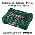 Set Brocas Multiusos Metal, Hormigón y Madera con Estuche | Parkside