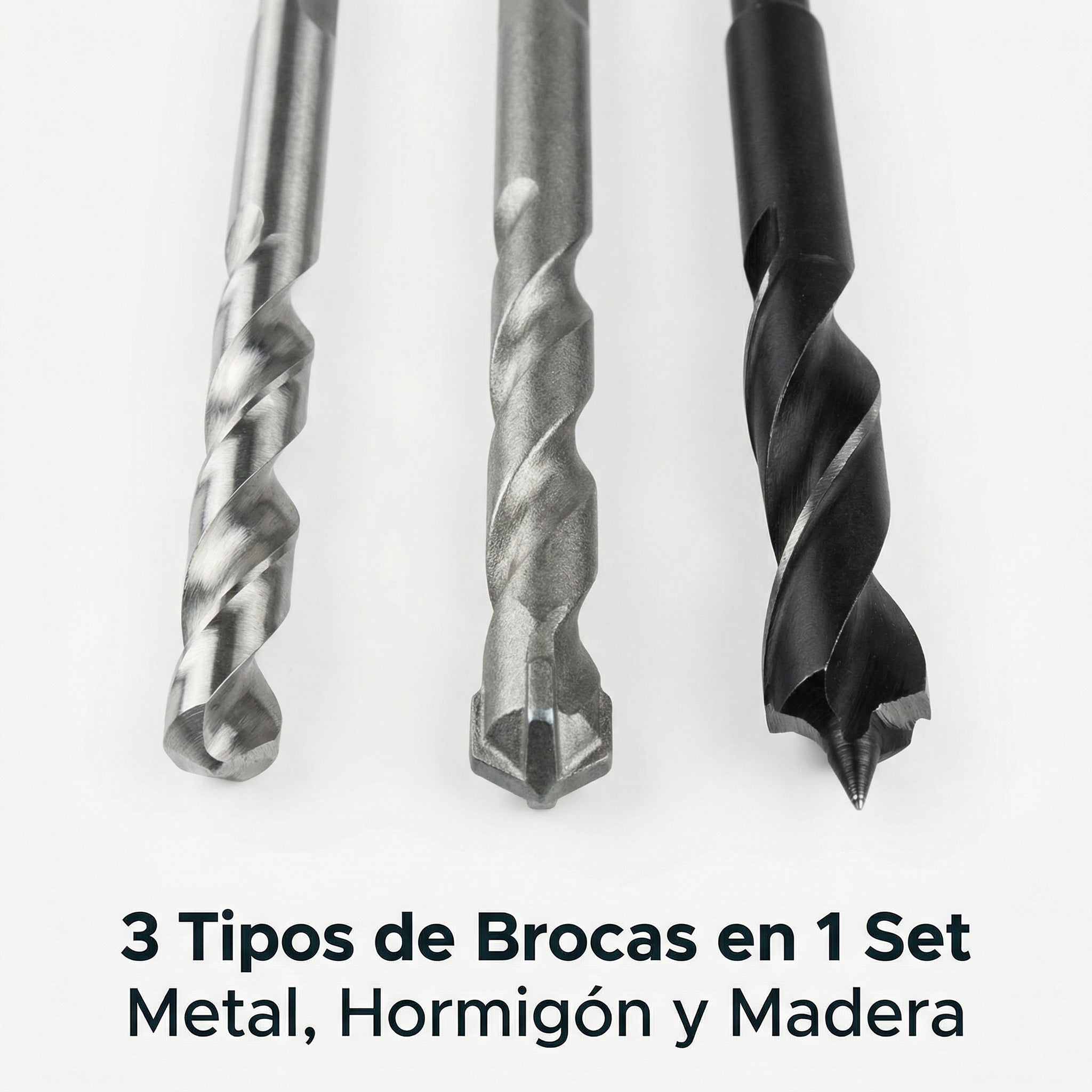 Set Brocas Multiusos Metal, Hormigón y Madera con Estuche | Parkside