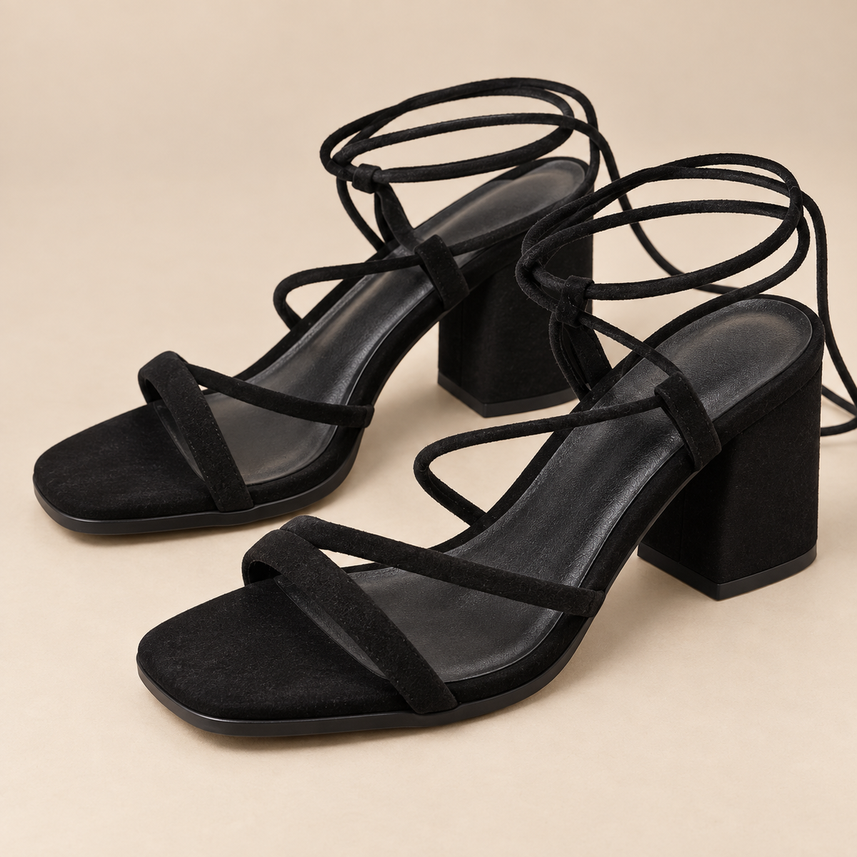 Detalle de las sandalias Bryan Stepwise 2605 negras