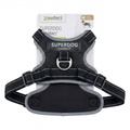 Arnés Zoofari Superdog — Negro/Gris Talla M (51-67cm)