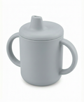 Taza Aprendizaje Bebé Crofton Gris con Tapa y Asas