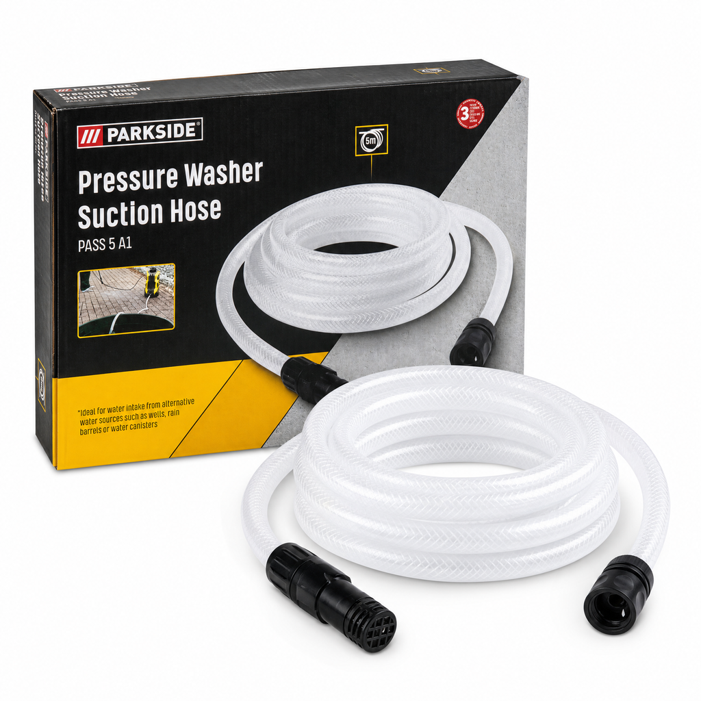Manguera de Succión Parkside para Hidrolimpiadora 5m