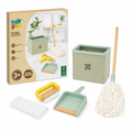 Toy Lino set de limpieza infantil con mopa y cepillos (3+)