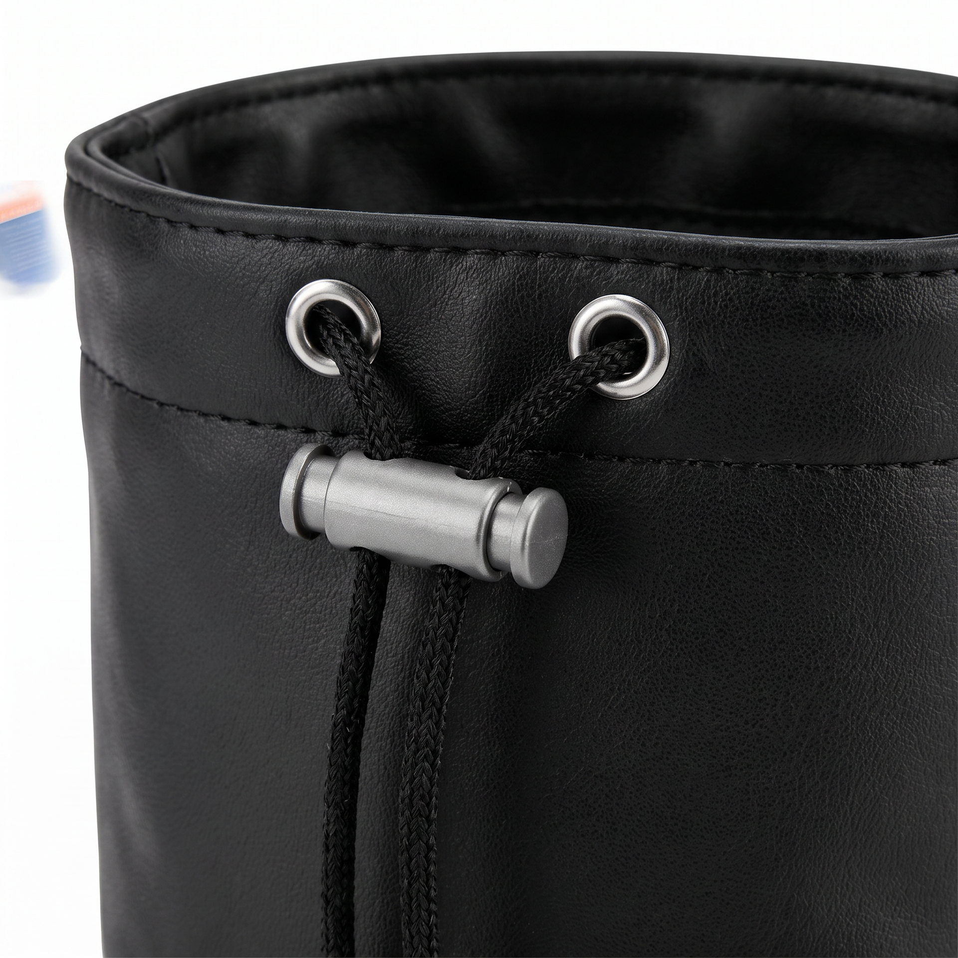 Zoofari Bolsa para Snacks de Mascota Negra con Cordón