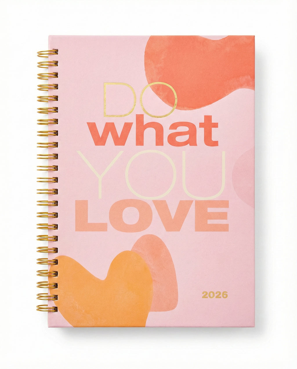 Agenda 2026 Do What You Love Espiral Dorada