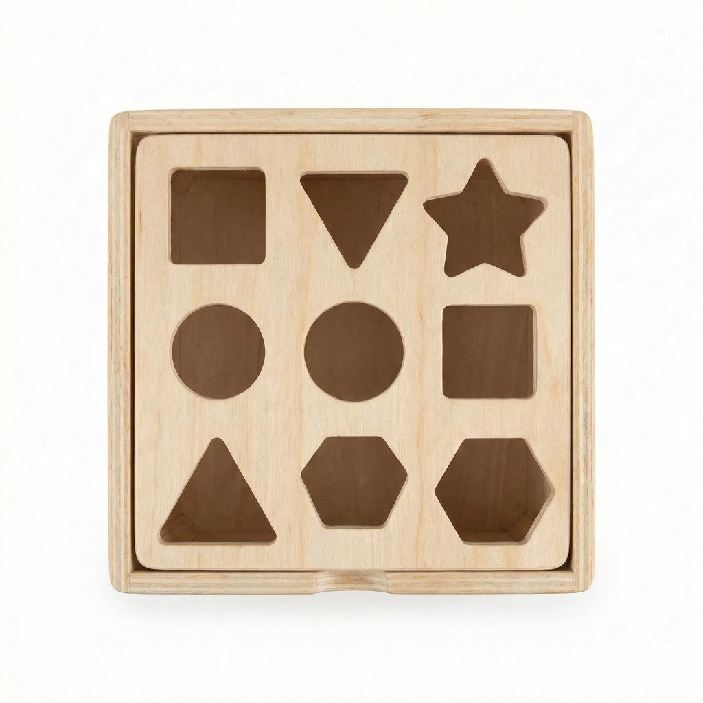 Clasificador de Formas Madera 10 Piezas - Playtive